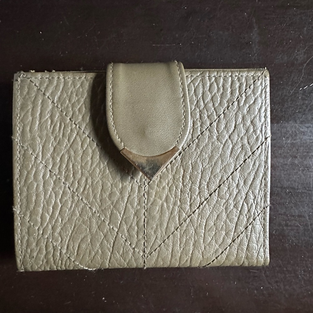 New Vintage Wallet Green